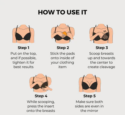 Instant Boost Breast Lift Sticky Insert Pads