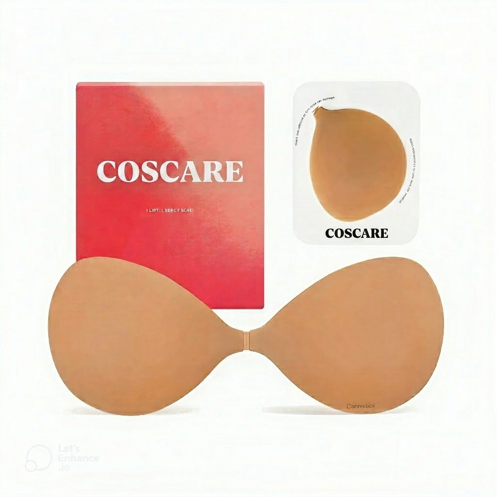 Invisible Sticky Bra Waterproof Sweat Proof Silicone Reusable with Storage Board